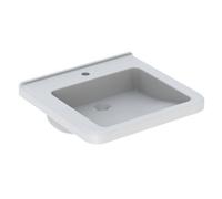 Geberit Disabled Sink Renova Comfort 1 Hole Without Overflow 550x155x525mm White