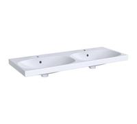 Geberit Double Basin Acanto KeraTect 2 Tap Holes Overflow 1200x168x482mm White