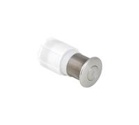 Geberit Duo Fix Hytouch Short Single Flush Push Button - Stainless Steel Finish: Stainless Steel