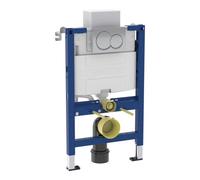 Geberit Duofix Alpha01 Wc Frame 820mm Concealed Cistern with Flush Plate 458.035.21.2