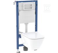 Geberit Duofix Basic Smyle Square Frame Set 118.346.00.3