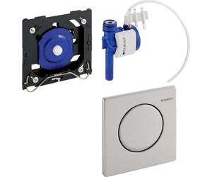 Geberit Final HyTouch Pneumatic, Mambo, Stainless Steel, 116013FW1