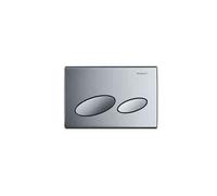 Geberit Flush Plate Kappa20 Dual Flush mechanism Chrome Plastic 115228211