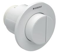 Geberit Flush Plate Type 01 Remote control pneumatic Alpine White 116044111