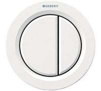 Geberit Flush Plate Type 01 Remote control pneumatic Alpine White 116050111