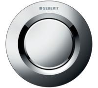 Geberit Flush Plate Type 01 Remote control pneumatic Chrome/Glossy 116040211