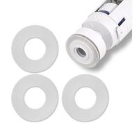 Geberit Flush Valve Seal Washer 3 Pack (63x33x2mm) | Compatible with Fluidmaster & Geberit Toilet Cisterns | Durable Rubber Diaphragm Replacement for Dual Flush Systems