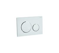 geberit g115882KJ1 Sigma 20 Dual Flush 16 8 gPF Actuator Plate WhitePolished chrome