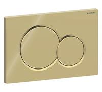 Geberit - Geberit Sigma01 Push Button, for Double Discharge: Special Galvanized Brass (115.770.DT.5)