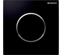 Ge Ur-Strg. With Pneumatic Spülausl. Betpl. Type 10 Black/Polished Chrome/Blac