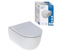 Geberit iCon wall-hung concealed WC set, Rimfree, with toilet lid, Quick Release, Soft Close