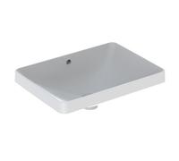 Geberit Inset Basin VariForm Without Tap Hole With Overflow 550x178x400mm White 500737012