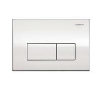 Geberit Kappa 115260211 50 High Gloss Chrome Dual Flush Toilet Push Plate