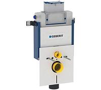 Geberit Kombiflex Element for Wall Toilet (with Omega Cistern 12 cm, 2 flushes, mounting Depth Adjustable 12-20.5 cm) 110000001, White
