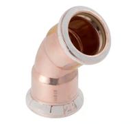 Geberit Mapress 34519 45° Gas Elbow 42mm Copper NEW