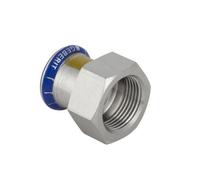 Geberit Mapress 35mm x 1 1/2" BSP female straight gas connector press fit 31826