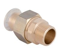 Geberit Mapress 65538 Copper 2 Inch Male Thread Union Adaptor 54mm X 2" X 2 3/8"