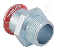 Geberit Mapress C-Steel Transition Fitting 42-R1½ 21710