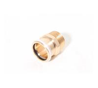 Geberit Mapress Copper Press-Fit Adaptor With Male Thread (Water) 28mm X 1" 61708