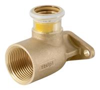 Geberit Mapress Copper Press-Fit Elbow Tap Connector (Gas) 28mmx1" 91106