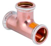 Geberit Mapress Copper Press-Fit T-Piece Equal (Gas) 15mm 34528