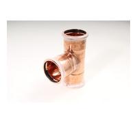 Geberit Mapress Copper Press-Fit T-Piece Equal (Water) 35mm 61006