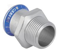 Geberit Mapress Stainless Steel Transition Fitting d42-R1¼ 31721