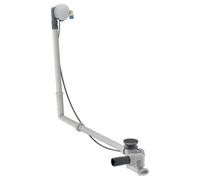 Geberit Modern Bathroom Bath Trap Overflow Filler Pop Up Waste Connector 40mm Waste Adaptor Durable Chrome Finish 150.713.21.6