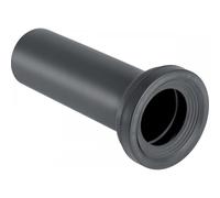 Geberit Monolith Straight Pipe Connector For Floor Wc - Black