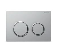 Geberit Omega 20 Flush Control Matt Chrome / Gloss Chrome Easy To Clean 115.085.