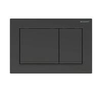 Geberit Omega30 Dual Flush Plate Matt Black 115.080.16.1