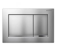Geberit Omega30 Dual Flush Plate - Polished Chrome 115.080.KH.1