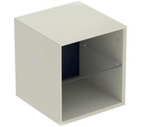Geberit One Bathroom Rectangular Side Element Shelf 450mm Sand Grey (Unit Only)