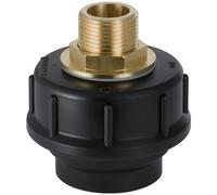 Geberit Overgang nozzlemet AG en schroefverbinding d50 G1x22 PE (152978001)