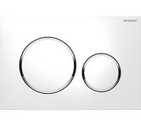 Geberit Plaque De Déclenchement Wc Duofix Sigma 20, Blanc Et Chromé (115.882.kj.1)