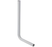 Geberit Plumbing Fittings Connection bend 90° 65x35 cm Alpine White d50/44
