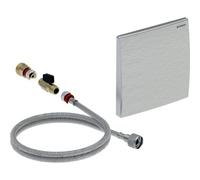 Geberit Plumbing Pipes Renovation kit for urinal control, trigger plate 16 x 16 cm