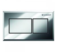 Geberit Remote Flush Control - Bright Chrome Plated Finish: Bright Chrome Plated