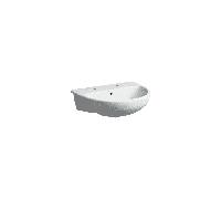 Geberit Selnova 550mm Semi-Recessed Basin - 2 Tap Hole