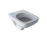 Geberit Selnova Compact 360mm Wall Hung Toilet With Stainless Steel Hinges Toilet Seat