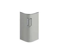 Geberit Selnova Compact 450mm Double Door Vanity Unit With Basin - 1 Tap Hole - Grey