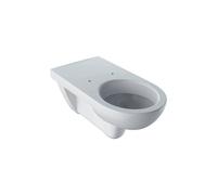 Geberit Selnova Round 355mm Wall Hung Toilet & Standard White Toilet Seat