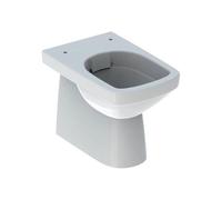 Geberit Selnova Square 355mm Back To Wall Toilet With Standard Bottom Fix HingesToilet Seat