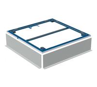 Geberit Setaplano Installation Frame for shower tray - 900mm x 900mm - Chrome