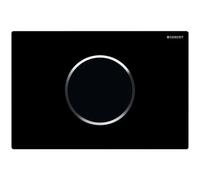 Geberit Sigma 10 electric flush plate 115.907.KM.1 black + chrome