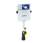 Geberit Sigma 109301005 Mounted Cistern (12 cm, 1, 2 Quantities Stop, Front Actuation, Welded Flush), White