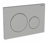 Geberit Flush Plate Sigma20 Dual Flush mechanism Chrome Plastic 115889SN1