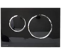 Flush plate DUOFIX SIGMA 20 black chrome (115.882.KM.1)