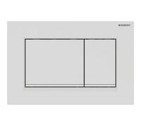Geberit Sigma 30 Actuator Dual Flush Plate 246mm Matt White 115.883.01.1