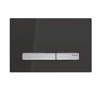 Geberit Flush Plate Sigma50 Double Flush 246x164x13mm Black
